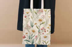 Watercolor Garden Seamless Pattern Bundle, Cottagecore Product Image 8