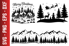 Merry Christmas Svg | Christmas svg | Svg cut file Product Image 1