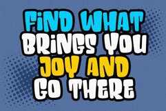 Grow Back - A Playful Rounded Font Product Image 9