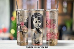 Vintage Tumbler Wrap Sublimation Design |Tumbler Wrap Product Image 4