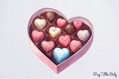 Coquette Valentine Sublimation Clipart PNG Product Image 1