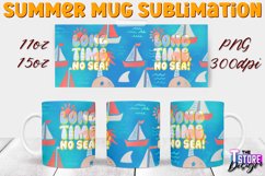 Summer Mug Sublimation | Mug 11 Oz 15 Oz | PNG 300 DPI v.1 Product Image 1