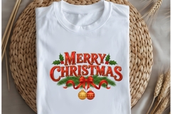 Merry Christmas png design for T-shirts Product Image 5