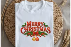 Merry Christmas png design for T-shirts Product Image 5