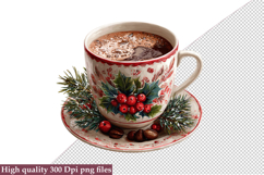 Christmas Coffee Sublimation, Christmas Coffee Clipart Product Image 1