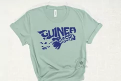 Guinea Bissau Word Art in Country Shape SVG Cut File Product Image 1