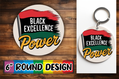 Sweet Round Ornaments PNG Design, Juneteenth Product Image 1