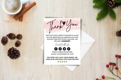 Thank you card for small business Portrait template Canva 03 Product Image 1