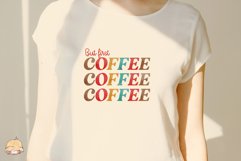 Retro Coffee Quotes Sublimation PNG 02 Product Image 8