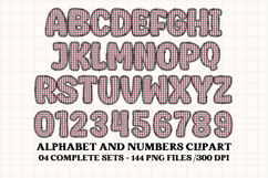 Kitchen Alphabet png clipart, Sugar and spice letters doodle Product Image 2