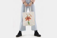 Lily Flower Watercolor Sublimation Print Lilium Illustration Product Image 8