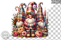 Christmas Gnome Sublimation - Clipart PNG Design Product Image 1
