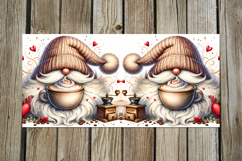 Coffee Gnome | 4 Watercolor Mug sublimation designs PLUS2 Product Image 4