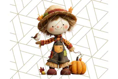 Scarecrow Festival Friends PNG Clipart Product Image 4