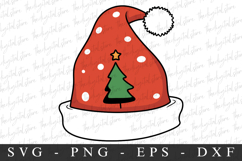 Santa Hat Svg | Christmas svg | Svg cut file Product Image 1