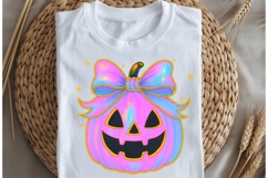 Pink pumpkin png design for T-shirts Product Image 5