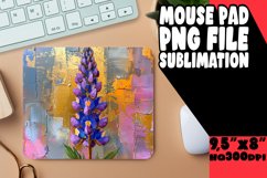 Enchanting Blooms: Spring Mouse Pad Sublimation Design PNG Product Image 1