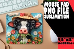 Playful Cow Farmhouse Desk Pad Product Image 1