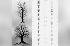 100 Procreate Dead Trees Stamp Brushes Product Image 9