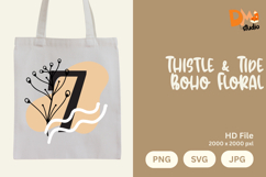 Thistle &amp; Tide Boho Floral Monogram Product Image 1