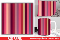 Red Apple Pattern Digital Papers Product Image 1