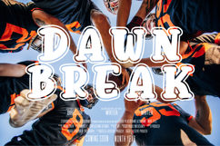 Birdsun Varsity - Bold Athletic College Font Product Image 7