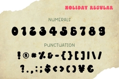 Holiday - Family Retro Font Product Image 10