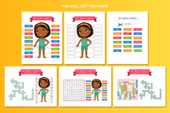 My Body Parts Flashcards for Early Learning Product Image 2