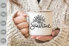 Mommy's Little Sunshine svg Cut Files/ Funny Baby SVG Product Image 2