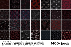 Gothic Digital Papers &amp; Cliparts Mega Bundle |Mystic vintage Product Image 17