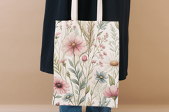 Vintage Wildflowers Seamless Pattern, Botanical Floral Product Image 8