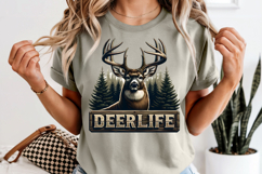 Deer Life PNG, Majestic Buck Hunting Sublimation Design Product Image 8