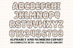 Baby Animal Alphabet PNG Clipart, baby animal letters doodle Product Image 2