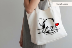 Doctor or Nurse Monogram SVG Bundle A-Z Product Image 8