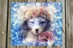 Fantasy Animals | 8 Skinny tumbler Sublimation designs, JPG Product Image 8