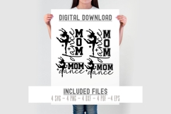 Dance Mom svg cut file, Dance Team Mom Shirt, Dancer Signs Product Image 2