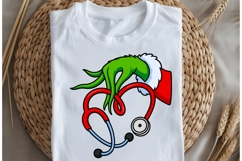 Christmas nurse png design for T-shirts Product Image 5