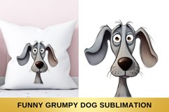 Funny Grumpy Dog Sublimation, Grey Dog Bundle Product Image 8