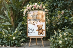 Baby Shower Welcome Sign Template 183 Product Image 4