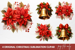 Original Christmas Sublimation Clipart Product Image 1