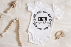 Baby Month Round SVG Bundle Product Image 9