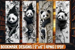 Sublimation Bookmarks with Adorable Animals Product Image 1