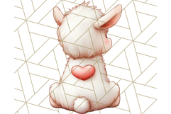 Cute Back View Sitting Animal Clipart PNG From Behind Product Image 4