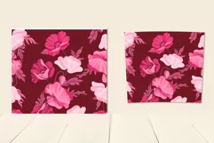 Tumbler Sublimation Design Summer Flowers Poppies PNG files Product Image 6