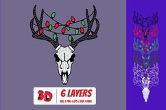 3D Creepy Christmas Svg Bundle | Christmas | Mandala Product Image 6