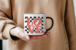LOVE PNG | Retro Valentine’s Day Sublimation Design Product Image 5
