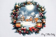 Christmas Winter Scenes Clipart PNG Product Image 1