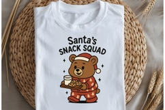 Bear snack squad png design for T-shirts Product Image 5