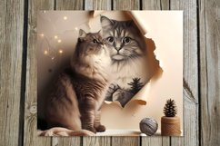 Cats &amp; wall | skinny tumbler Sublimation design bundle Product Image 8