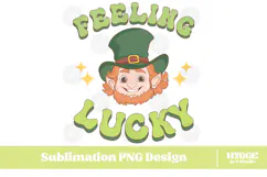 Happy St Patrick's Day PNG DTF Irish Lucky Leprechaun Beer Product Image 1